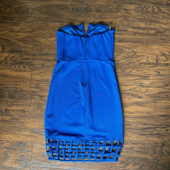 Blue Bodycon Dress - Picture 2 of 3